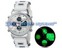 Многофункциональные наручные электронные часы SHORS 80038
